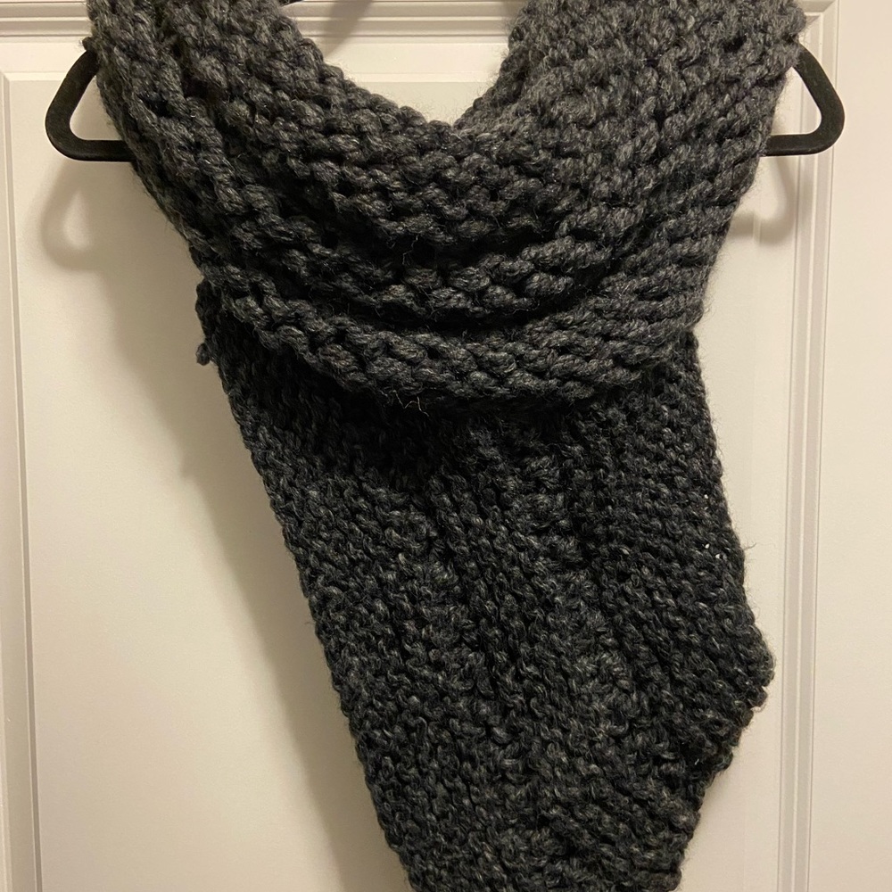 Custom hand knit cowl neck vest